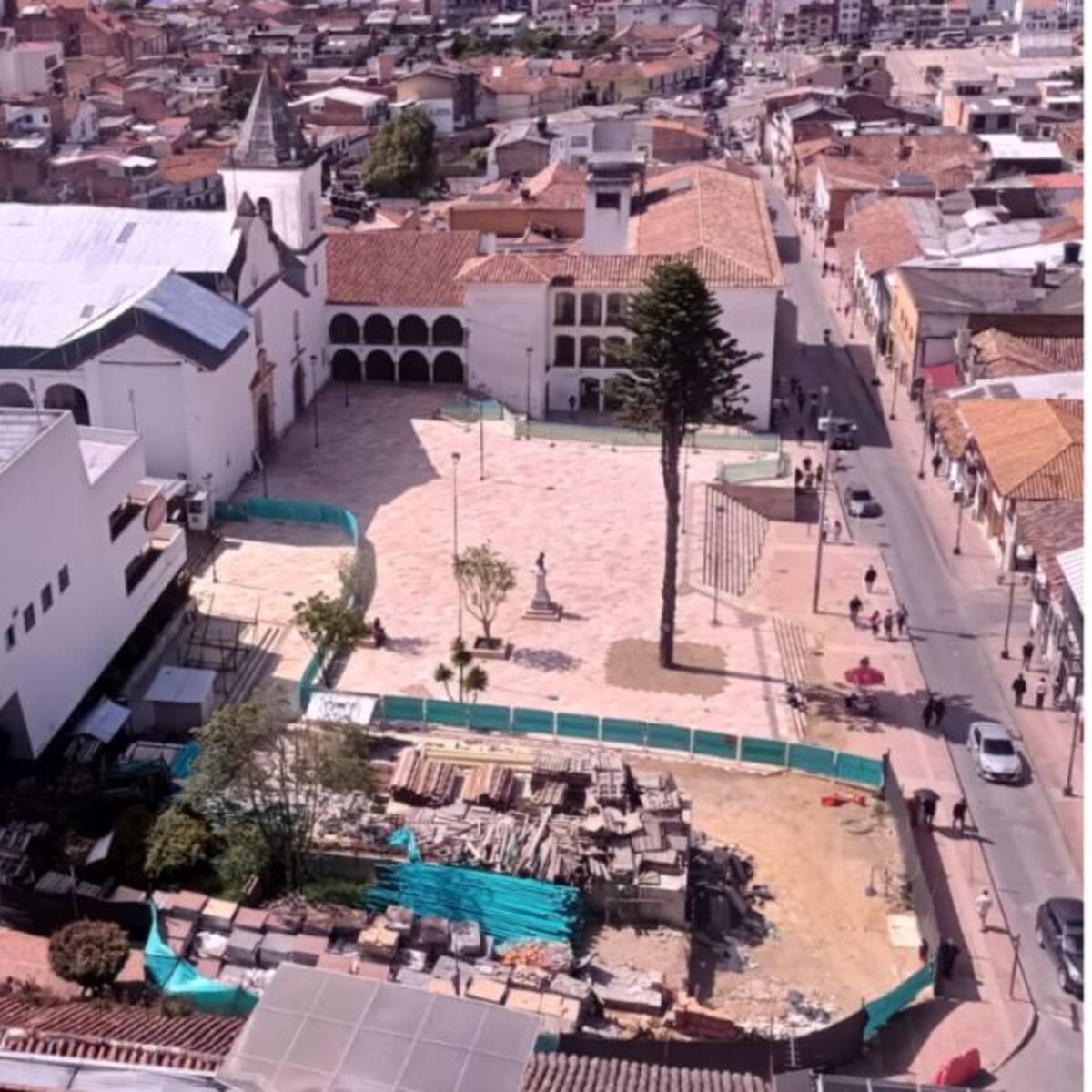 Se cumplen 3 meses de suspensión de obras del Plan Bicentenario de Tunja