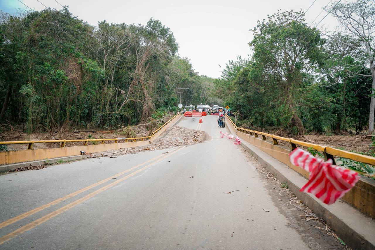 En una semana estará habilitado el paso del puente Mendihuaca: Invias/ Gobernación del Magdalena.