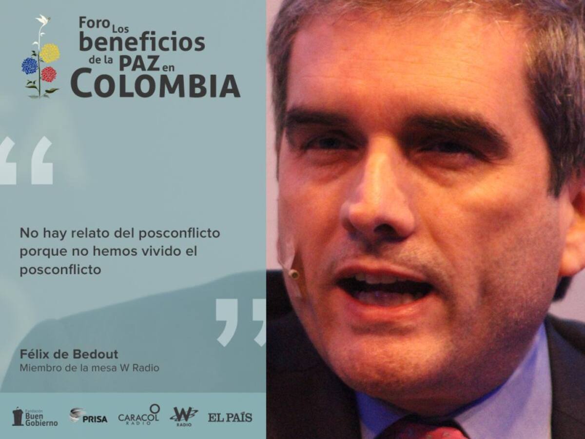 El escritor y periodista hablan de los relatos de violencia del pasado y de las posibilidades de narrativas de paz del futuro.