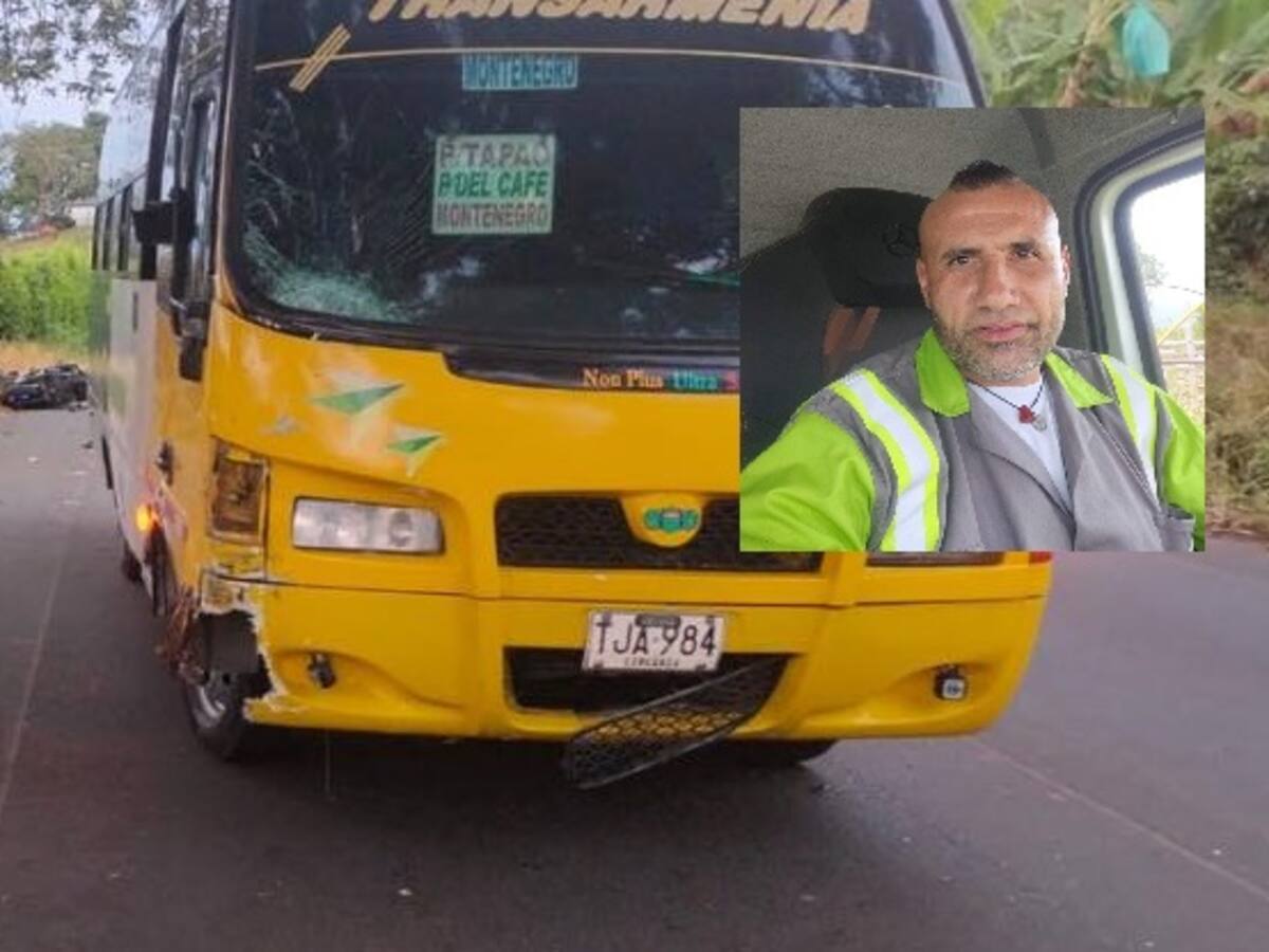 Un motociclista muerto y dos heridos dejaron dos accidentes de tránsito en el Quindío