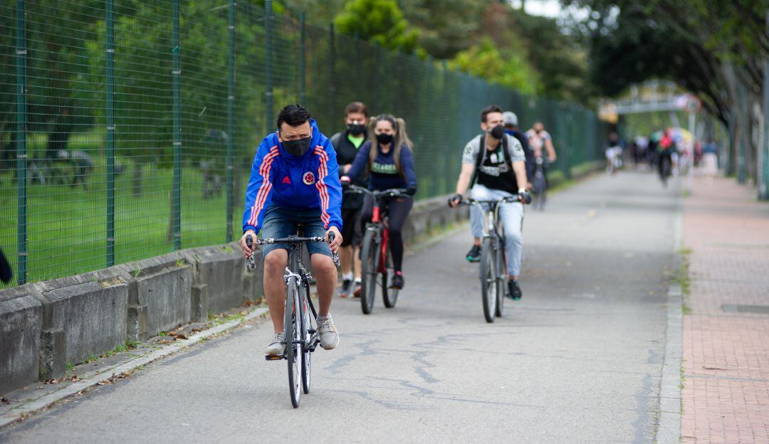 Cicloruta en Bogotá 