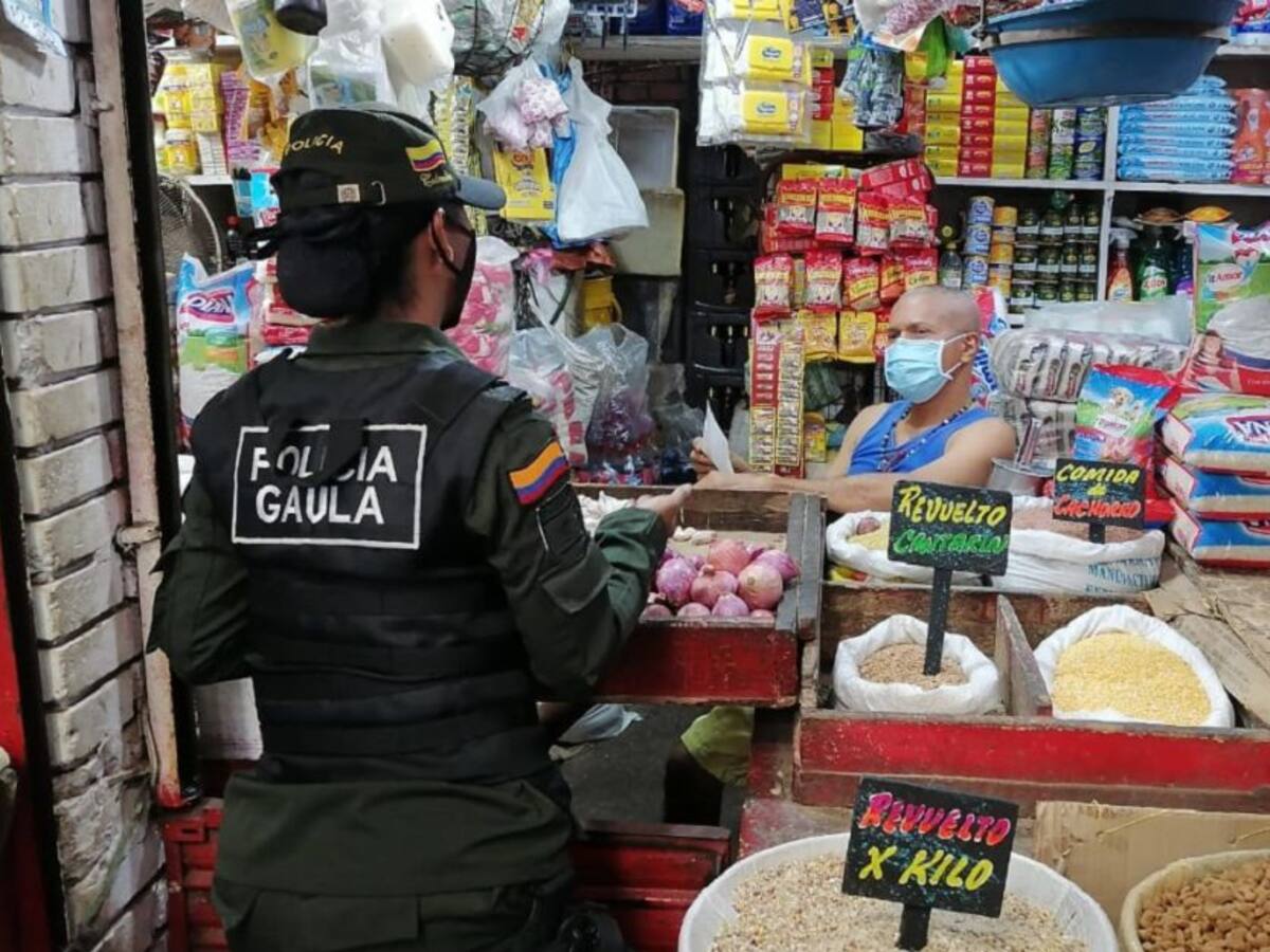 Gaula adelantó campaña para mitigar la extorsión y el secuestro en Bazurto