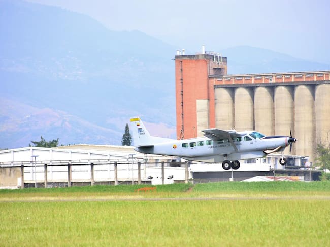 La Alcaldía proyecta tener definidos los límites de construcción para abril de 2026. Foto: Fuerza Aeroespacial.