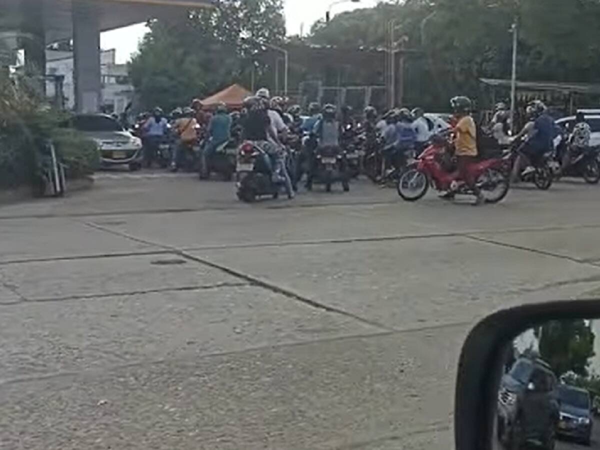 Se presenta desabastecimiento de gasolina y Acpm en Barrancabermeja