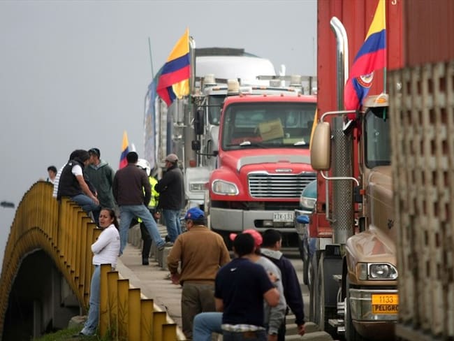 Asociación Colombiana de Camioneros convocó a ‘pitazón nacional’ este 13 de febrero