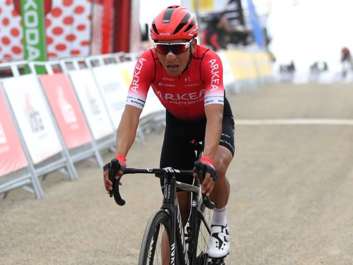 Nairo, líder en Cataluña: "A veces tienes que luchar y llorar en silencio"