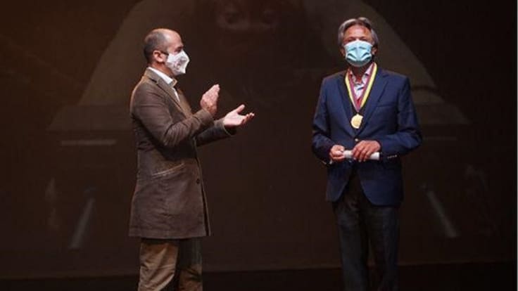 Ramiro Osorio recibe Medalla al Mérito Cultural