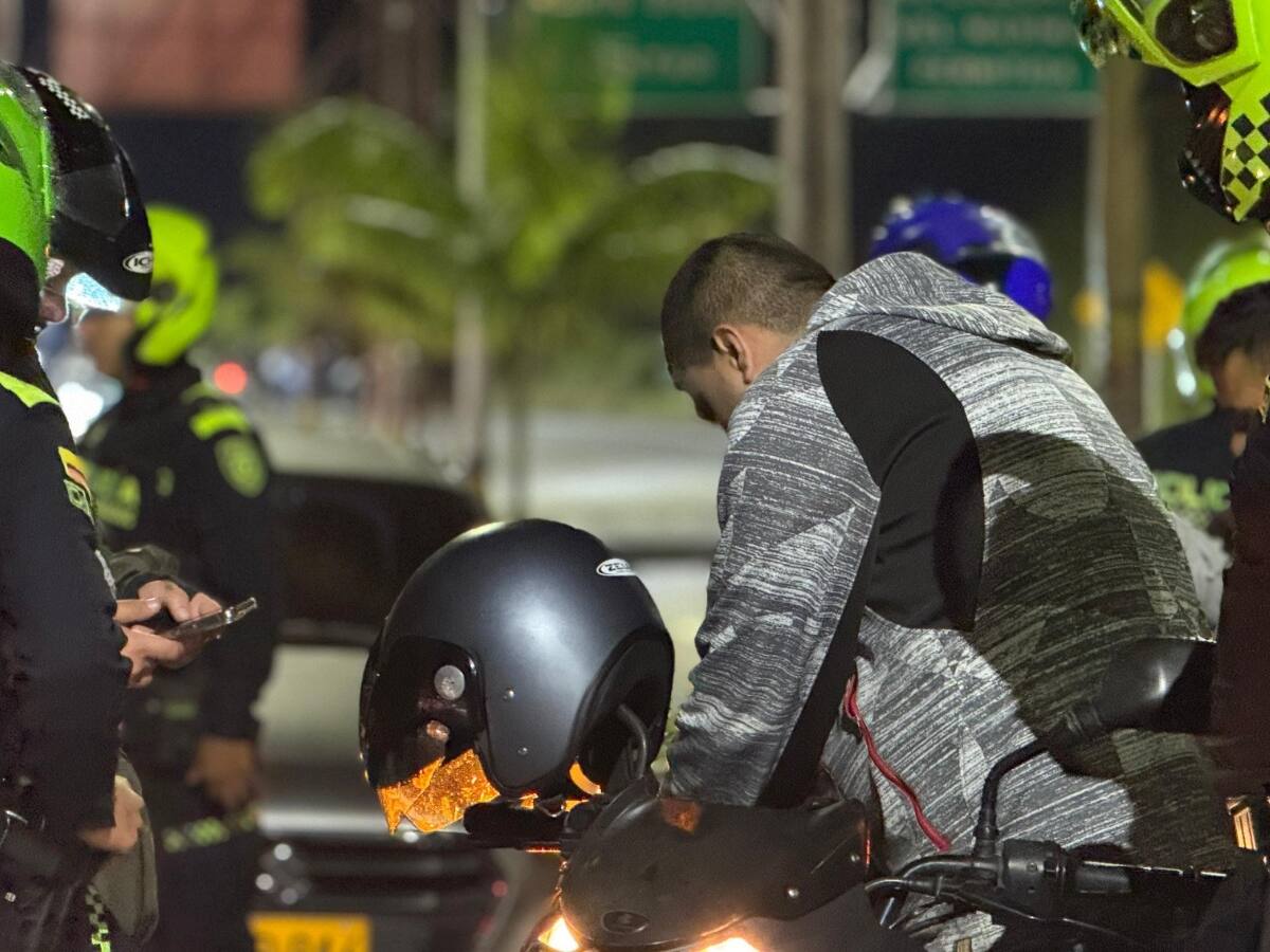 105 motos inmovilizadas dejó megaoperativo contra piques ilegales en Las Palmas