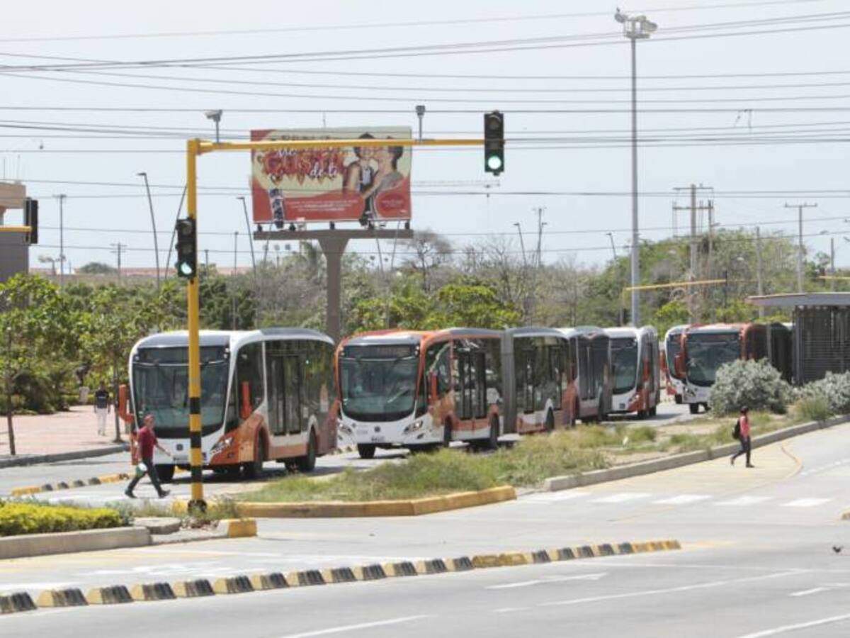 Protestas de mototaxistas causó traumas en la movilidad de cientos de usuarios de Transcaribe