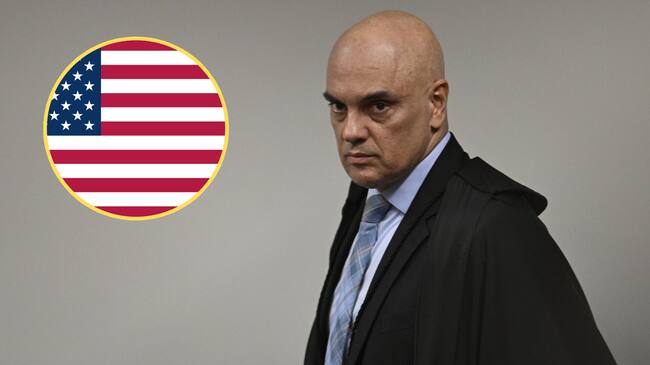 Juez brasileño Alexandre de Moraes. FOTO: Mateus Bonomi/Anadolu vía Getty Images