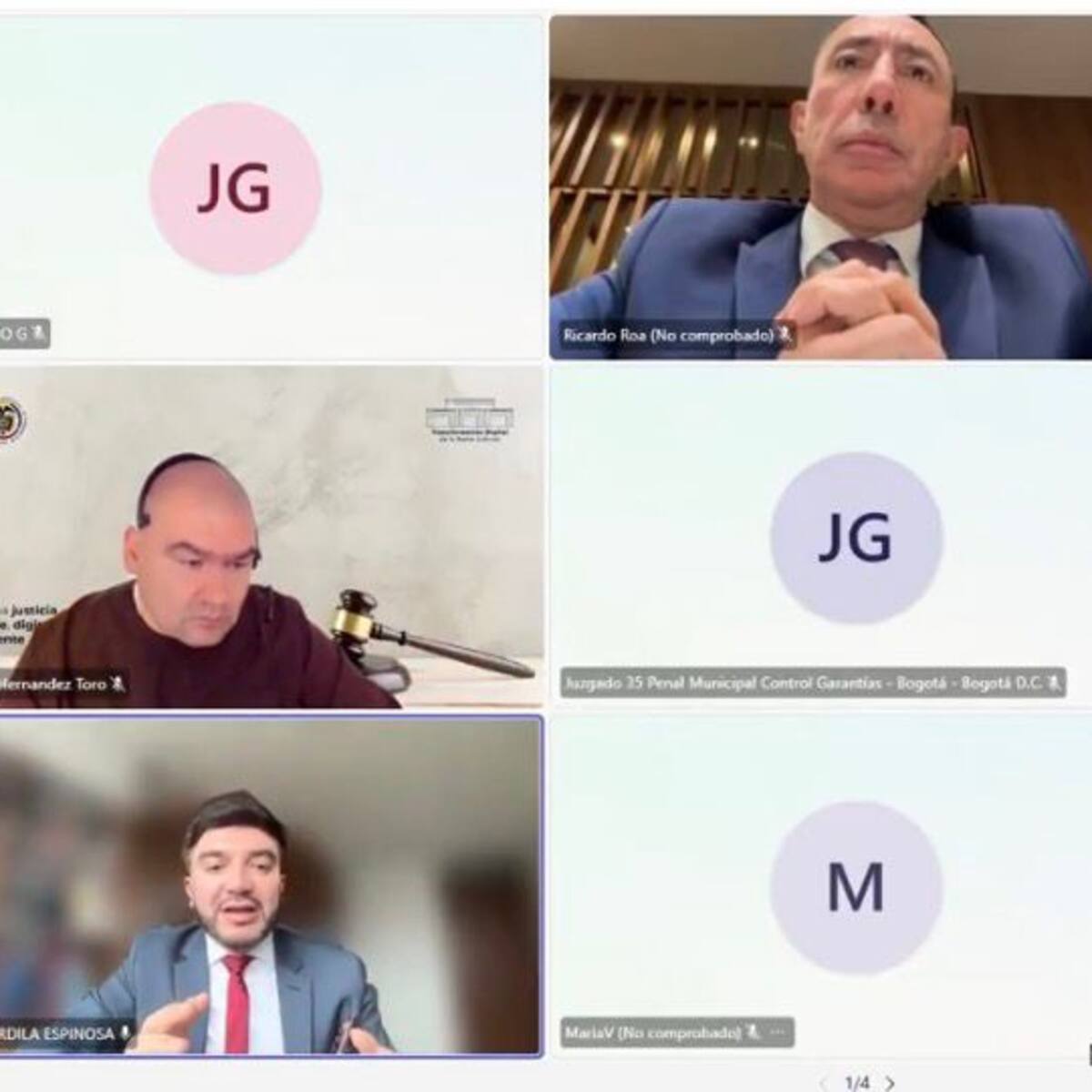 Ricardo Roa no quedó formalmente imputado: Fiscalía aclarará dudas la próxima semana