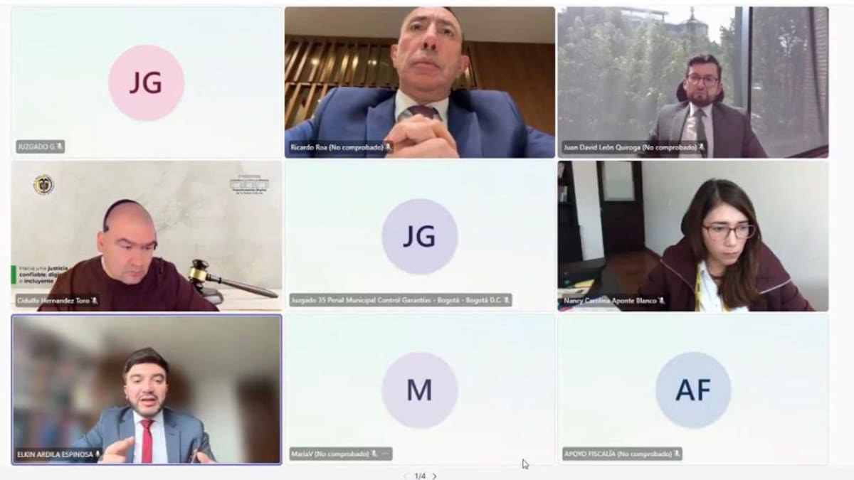 Ricardo Roa no quedó formalmente imputado: Fiscalía aclarará dudas la próxima semana