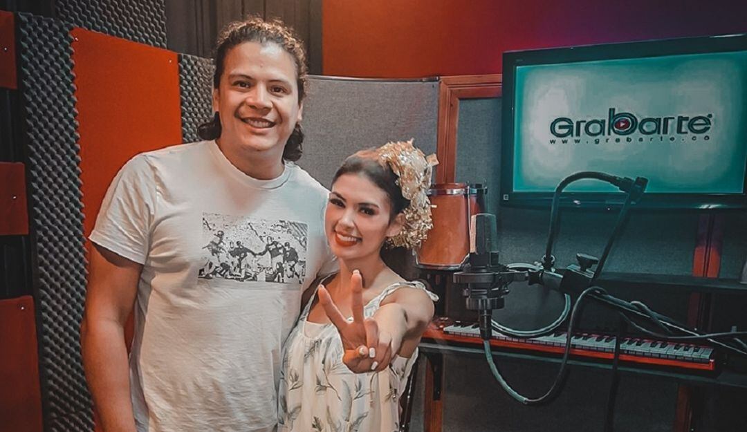 Tato Marenco y la Reina del Carnaval, Valeria Charris