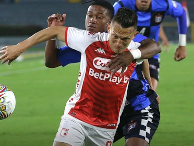 Santa Fe vs. Boyacá Chicó / Foto: @SantaFe