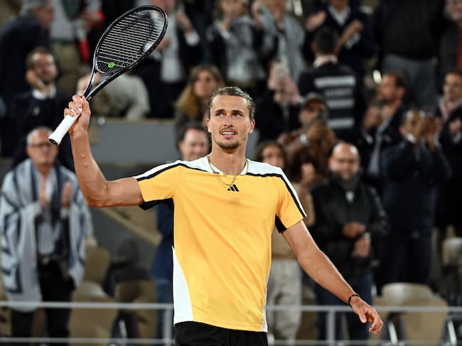 Alexander Zverev, tenista alemán. EFE/EPA/CAROLINE BLUMBERG