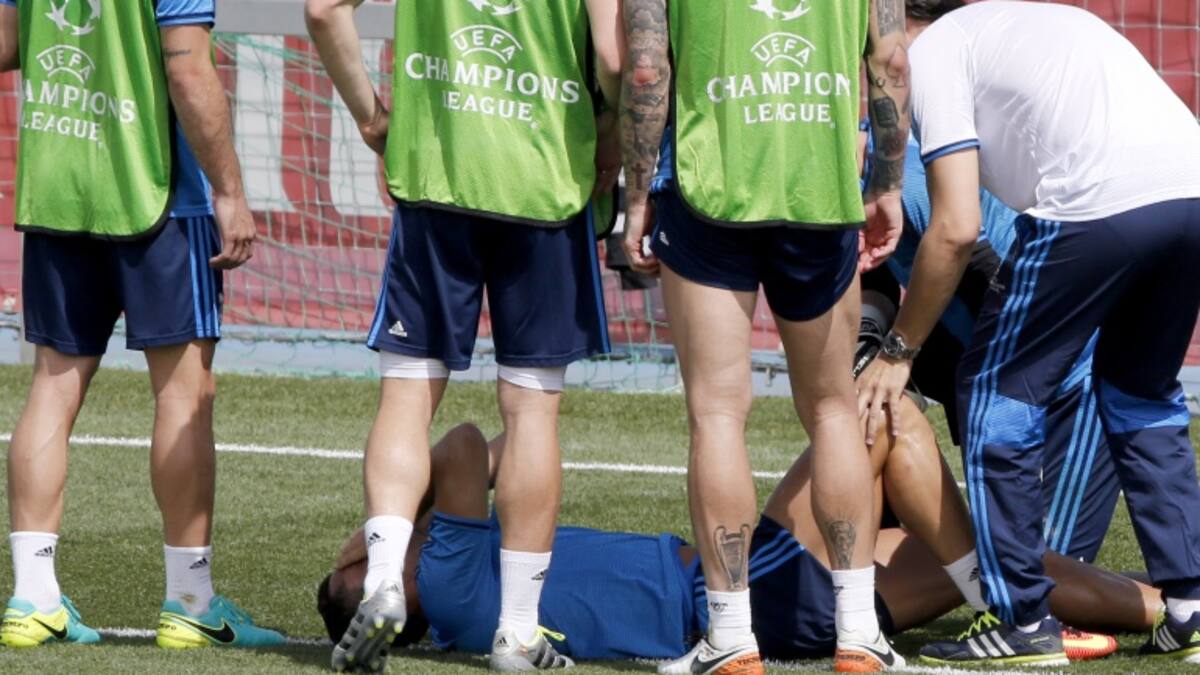 Cristiano Ronaldo aseguró estar bien tras retirarse golpeado de la práctica del Real Madrid