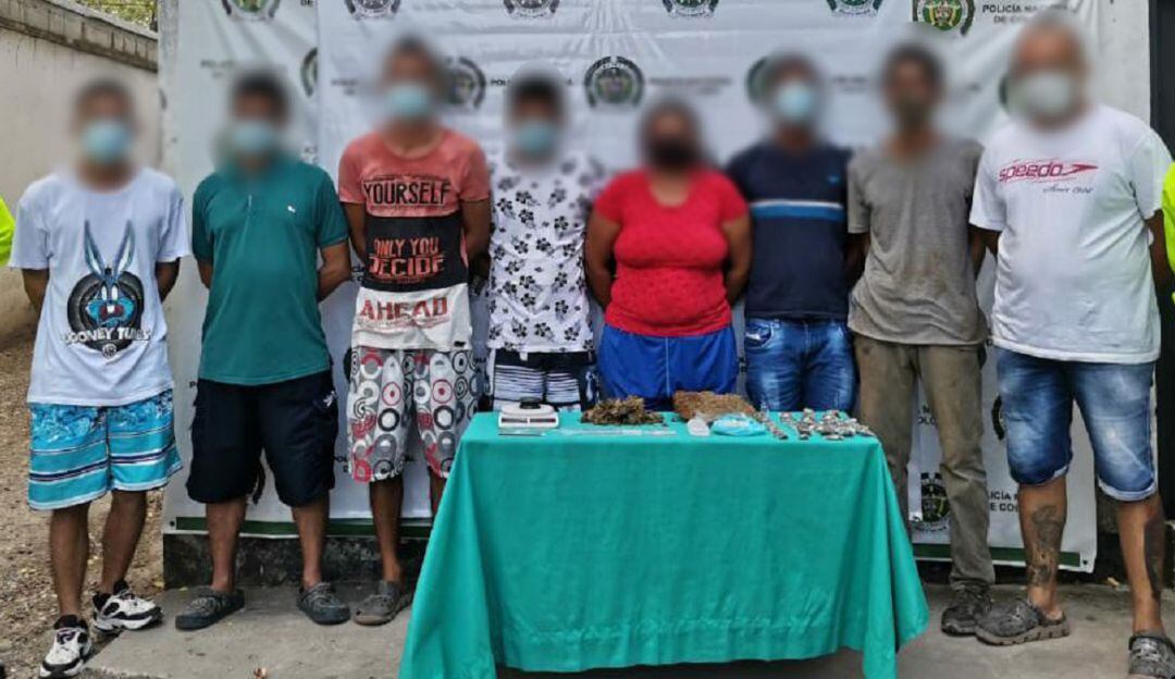 Capturados en La Dorada, Caldas