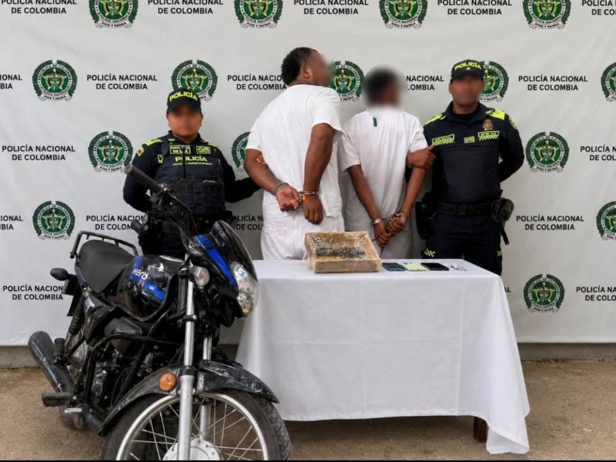 Dos presuntos atracadores fueron detenidos por hurto al sur de Cartagena