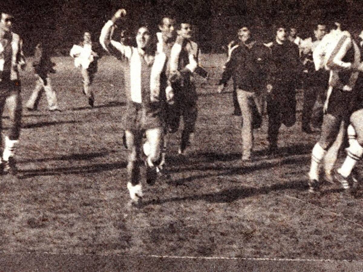 El campeonato de Junior por sorteo en 1977