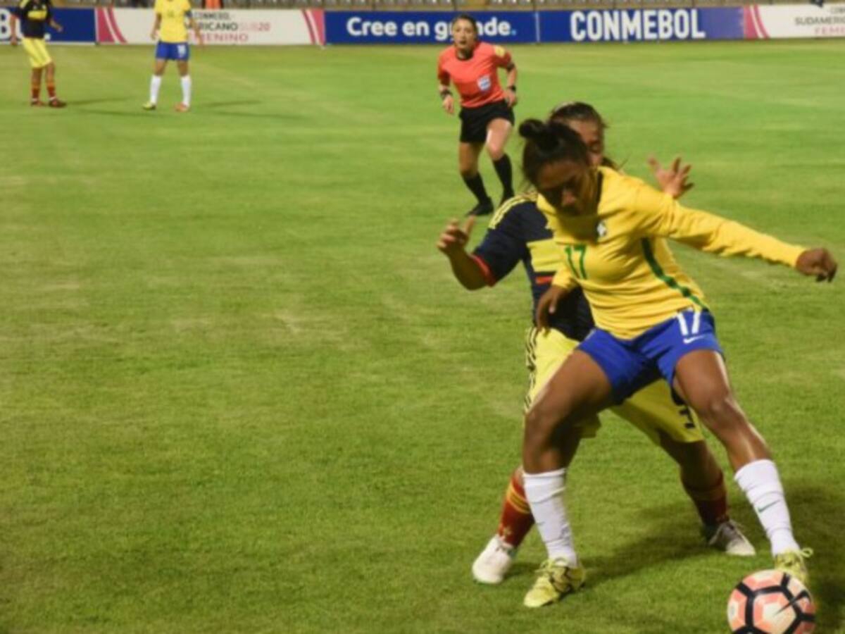 La Selección Sub-20 femenina fue goleada por Brasil en el Suramericano