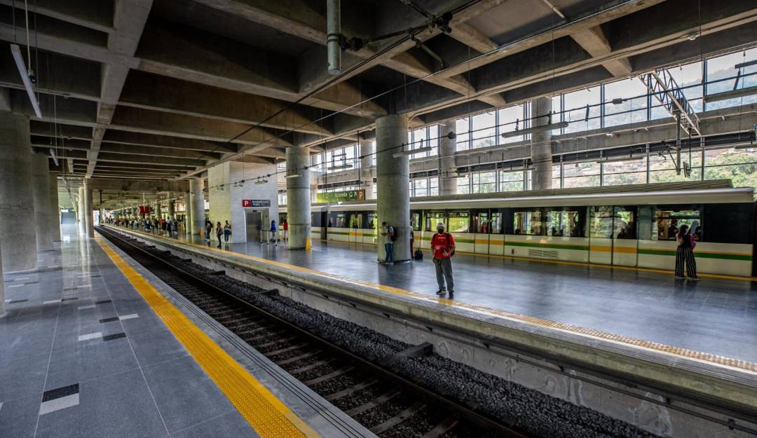 Estación Acevedo del Metro. Cortesía: Metro de Medellín