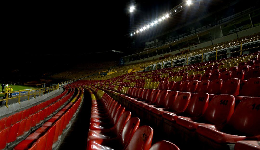 El estadio Nemesio Camacho El Campín y el estadio Metropolitano de Techo seguirán sin la presencia de espectadores.