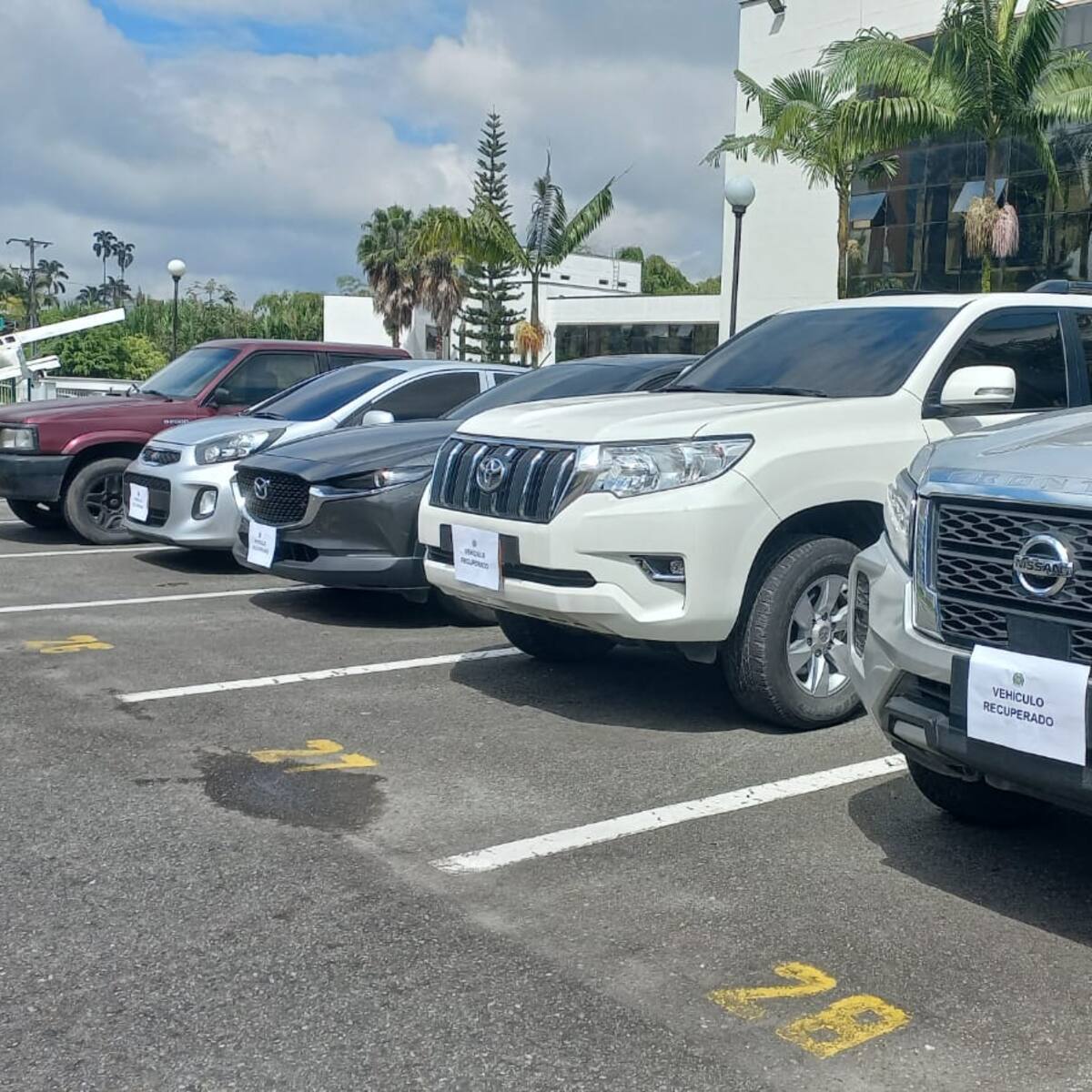 Recuperan 25 vehículos que habían sido hurtados en Valle, Quindío y Risaralda