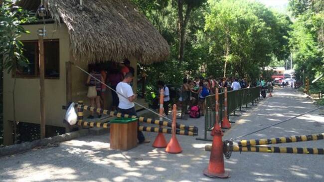 Entrada al Parque Tayrona. Foto: Parques Naturales