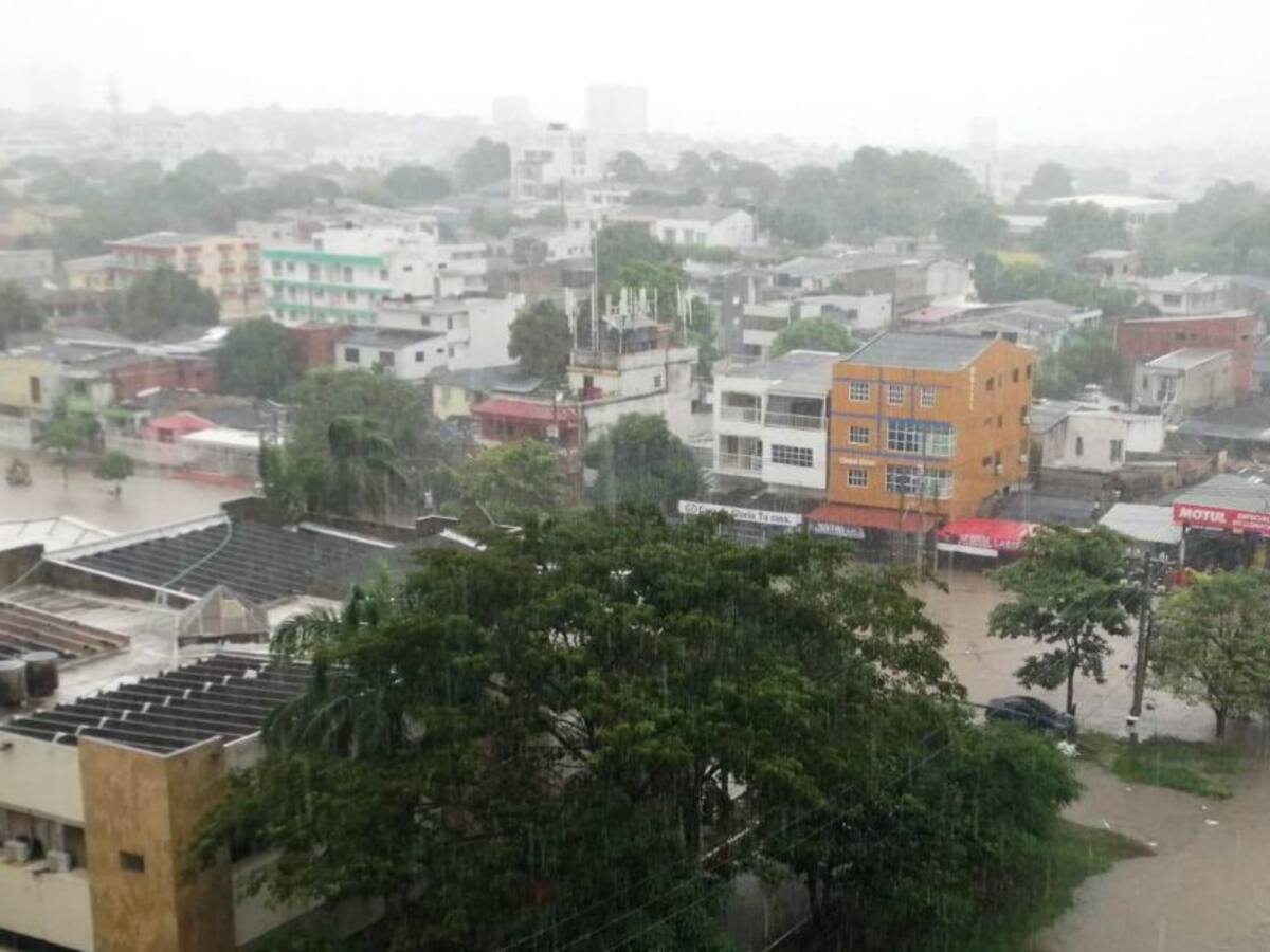 Menor de edad resultó herido en medio de las lluvias en Cartagena