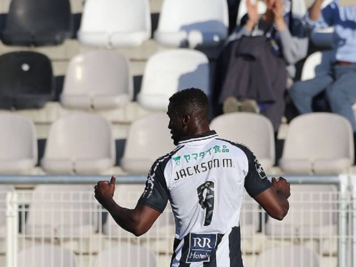 Jackson marcó doblete en la victoria de Portimonense