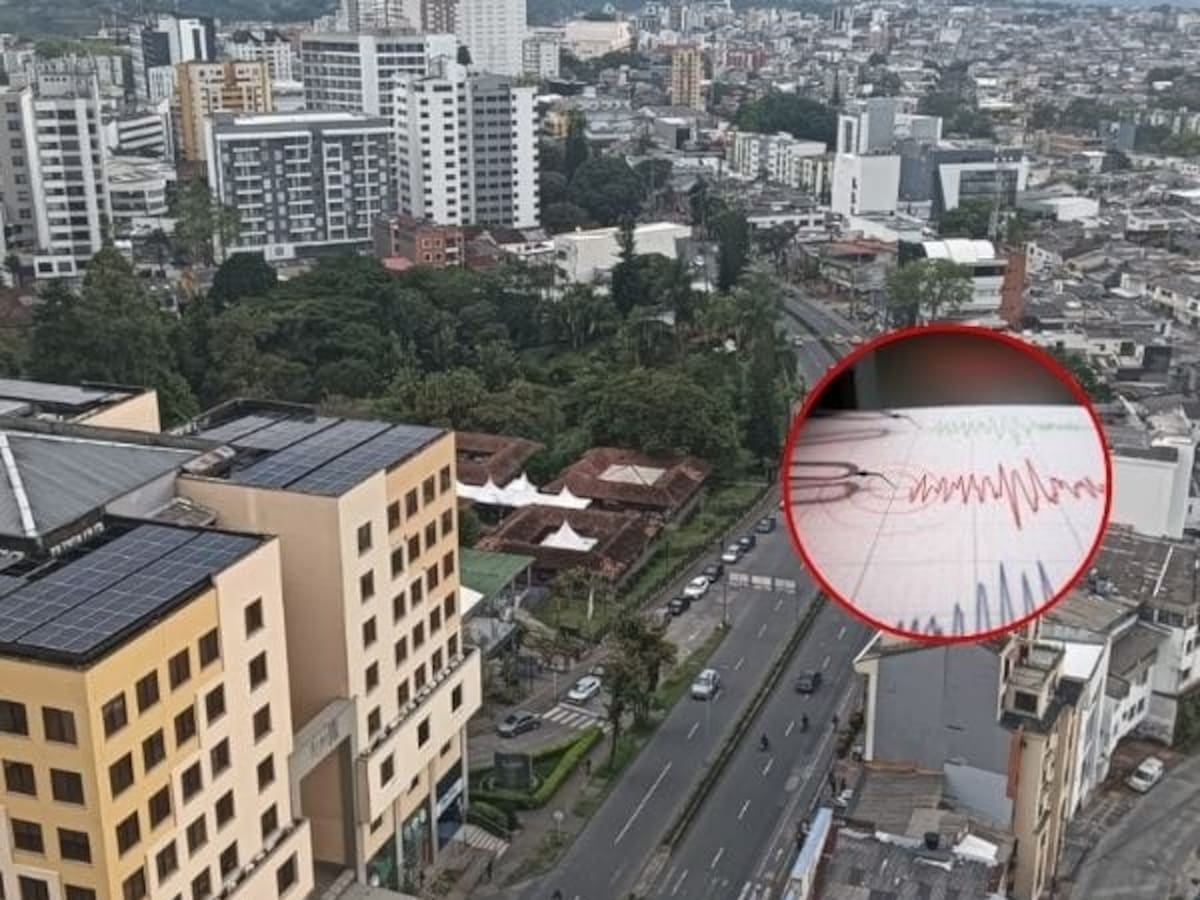 Susto y pánico pero sin daños por temblor que se sintió en Armenia y el Quindío