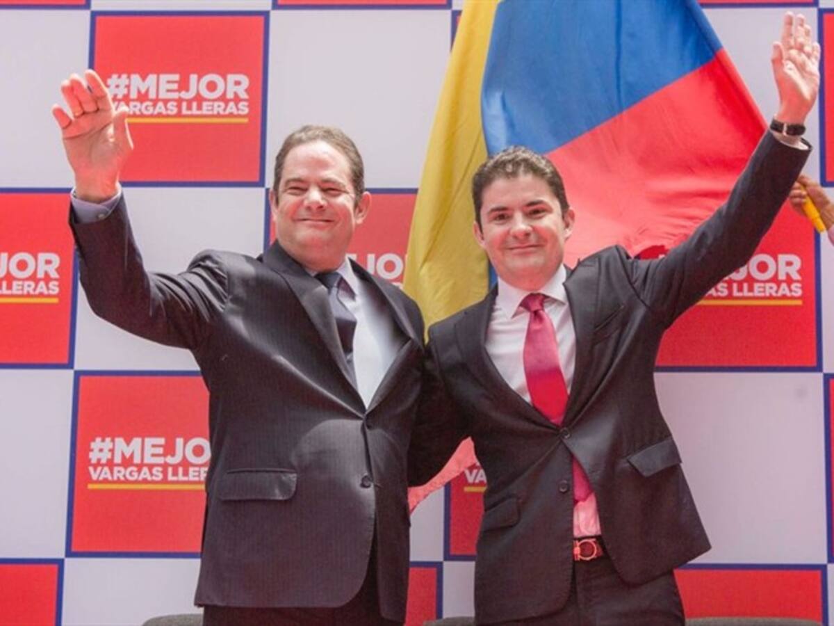 Germán Vargas inscribe su candidatura presidencial