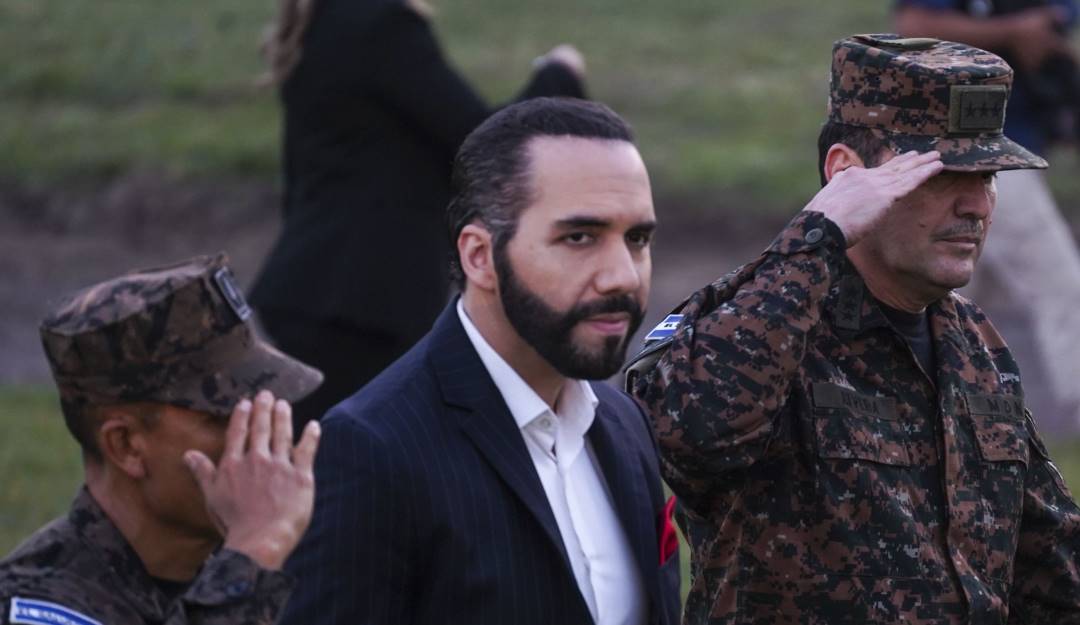El presidente salvadoreño, Nayib Bukele.                      Foto: Getty 