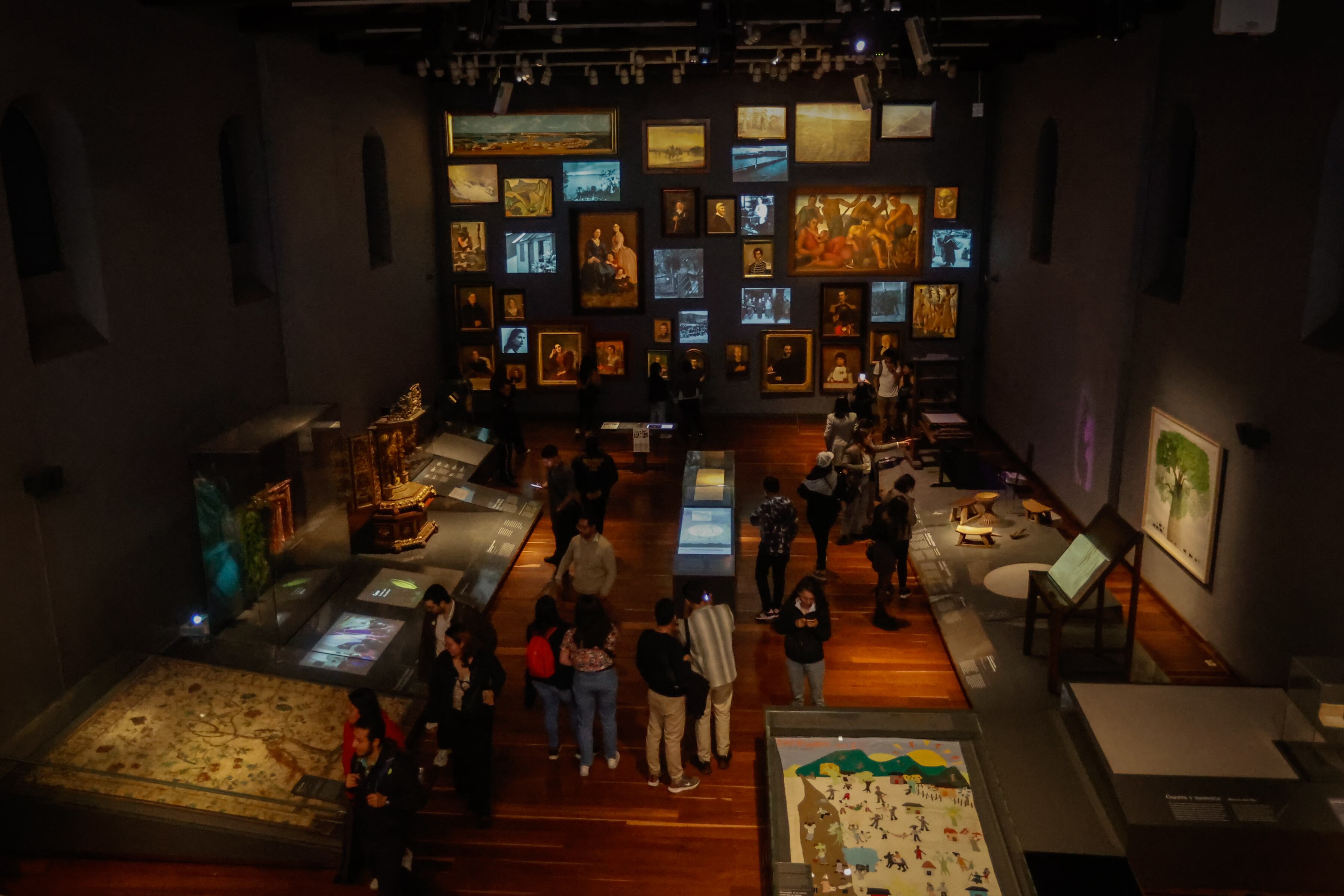 Museos en el Museo Nacional de Colombia. (Foto de Juancho Torres/Anadolu vía Getty Images)