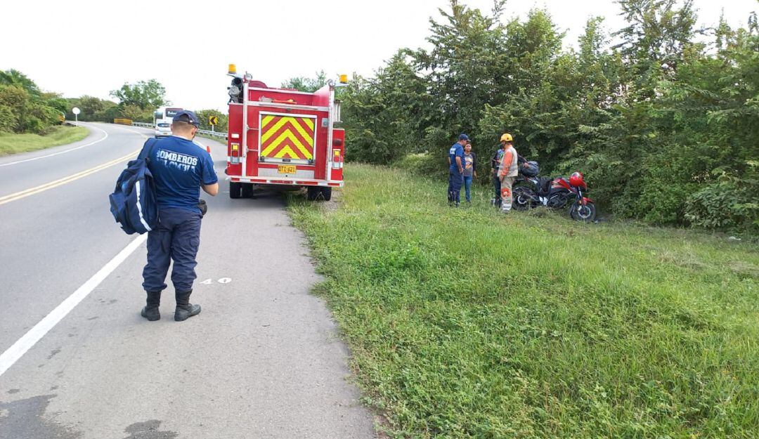Accidente de tránsito vía Guamo - Natagaima