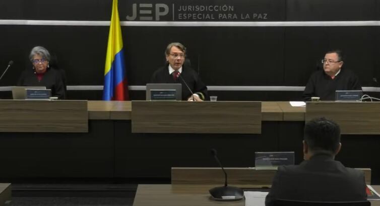 Sección de Ausencia de Reconocimiento de la Jurisdicción Especial para la Paz. Foto: JEP