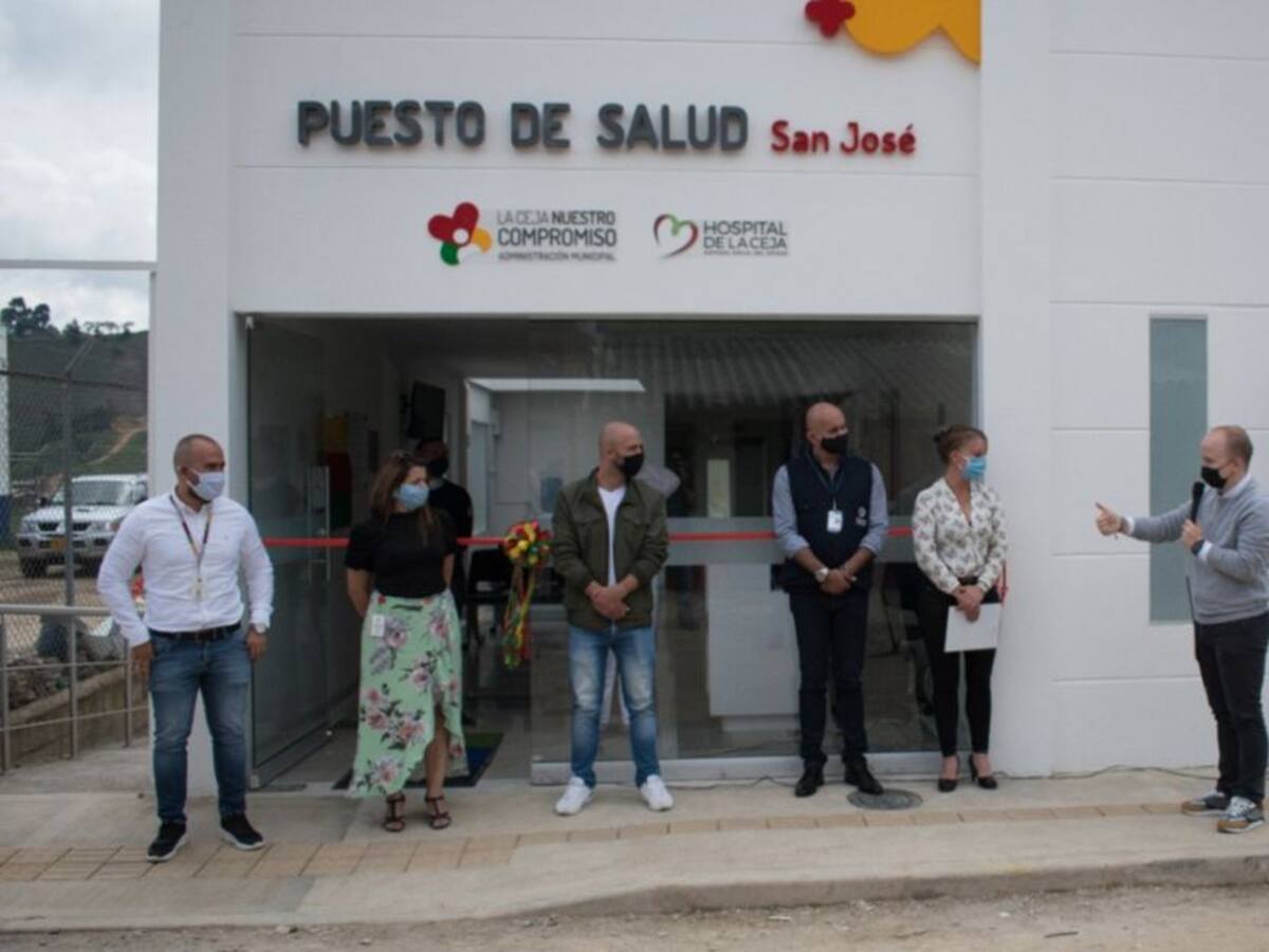 Luego de 20 años, abren puesto de salud en un corregimiento de La Ceja