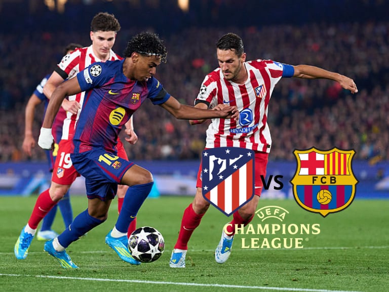 Atlético de Madrid vs Barcelona | Foto: Composición Caracol Radio