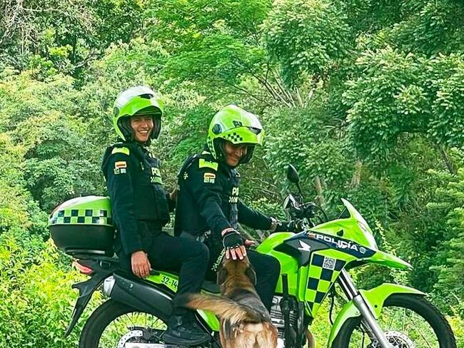 Incondicionalidad canina: un refugio de cariño con sello policial