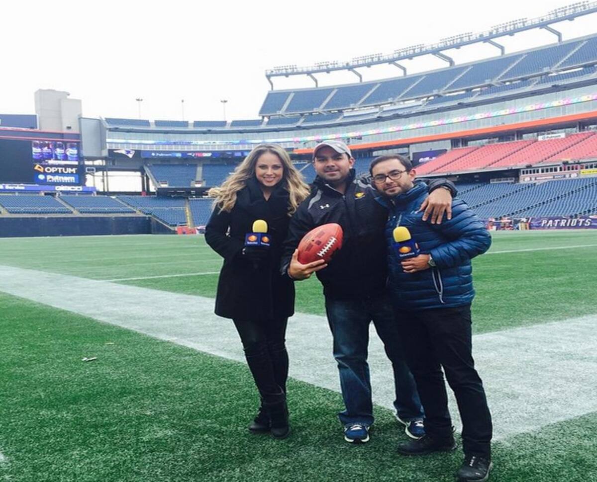 La periodista mexicana de Televisa habría conocido al futbolista portugués en un viaje de trabajo en Madrid.