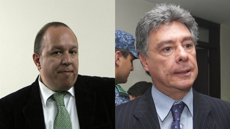 Camilo Bula, ex director de la Dirección Nacional de Estupefacientes (DNE) y Carlos Albornoz, exfiscal Antimafia no se ven hace cinco años. Foto: Colprensa