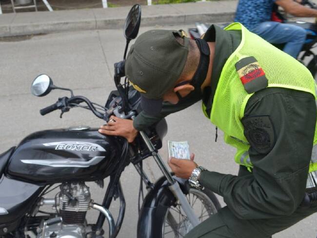 Policía Metropolitana recupera dos motos robadas en Cartagena