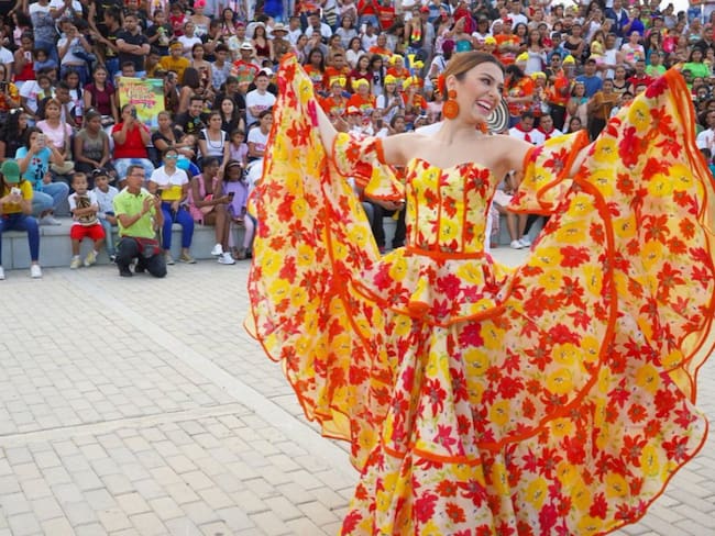 Carolina Segebre, reina del Carnaval de Barranquilla