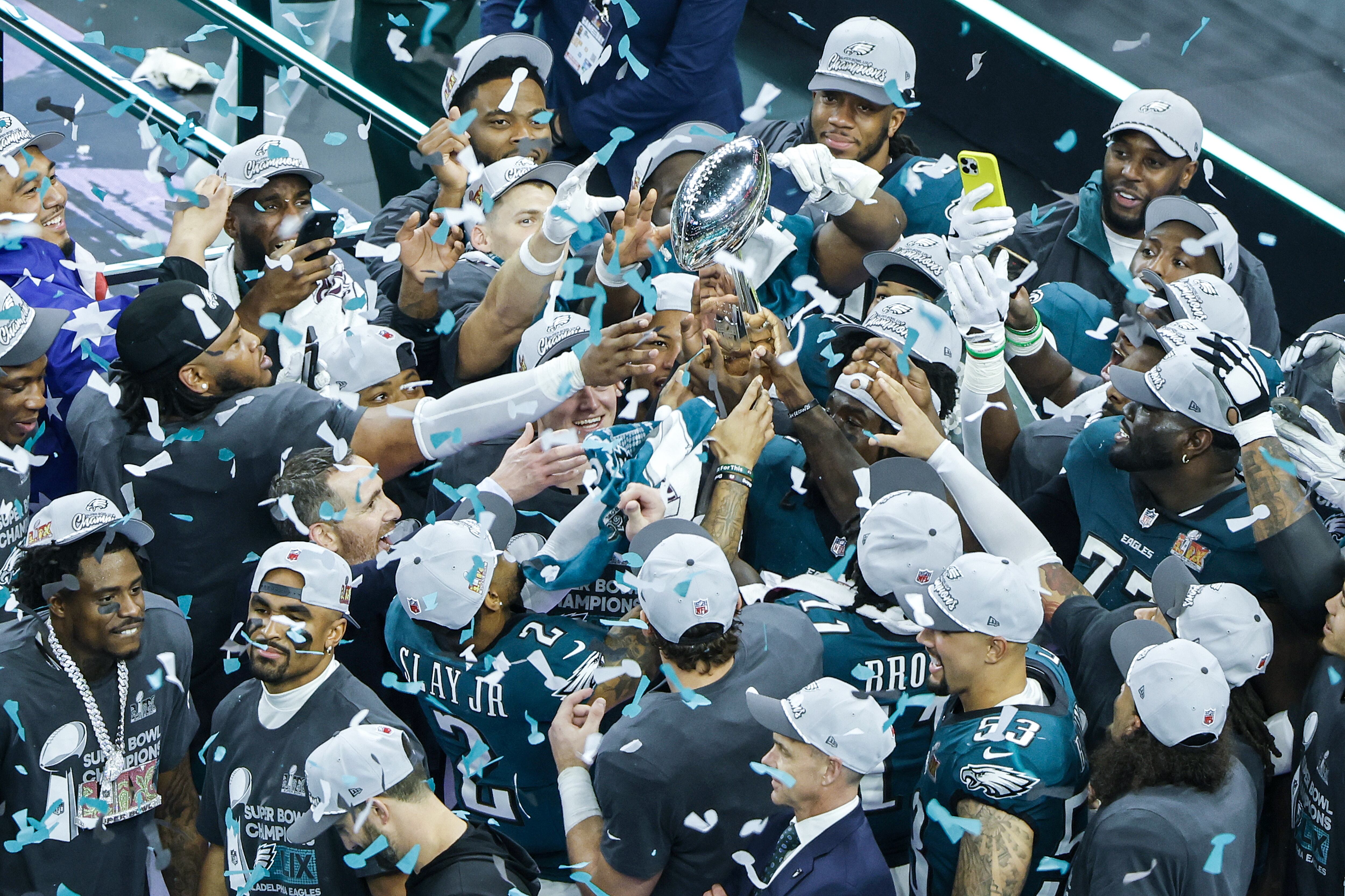 Los Philadelphia Eagles triunfaron en el Super Bowl 2025. (Nueva Orleáns, Filadelfia) EFE/EPA/CJ GUNTHER