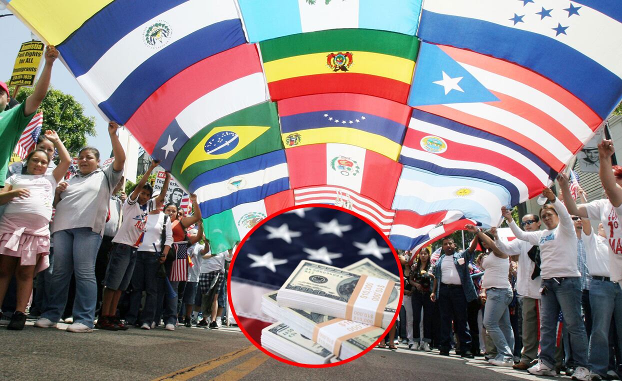 12 mil millones de dólares perdería EE.UU. anualmente, sí continúa deportando masivamente inmigrantes. Cortesía: Getty Images.