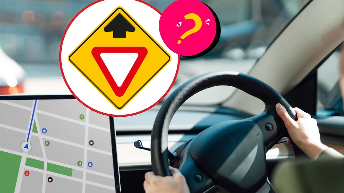 ¿Qué significa y por qué es tan importante la señal de tránsito con un triángulo blanco y una flecha