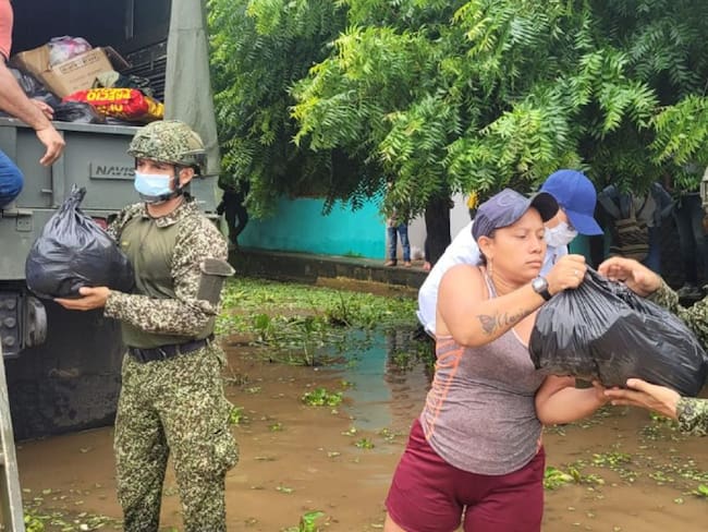 El invierno ha dejado más de 1.800 familias afectadas en esta subregión de Bolívar y Sucre