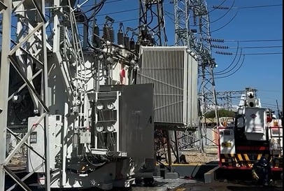 Cerca de 1.000 usuarios en Villa del Rosario continúan sin energía. / Foto: Tomada de video de CENS.