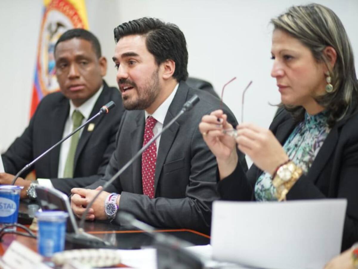 Gabriel Santos, del Centro Democrático, pide la renuncia de Karen Abudinen