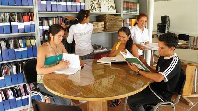 Estudiantes de universidad. Foto: Colprensa